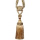 Large Tassel Tieback - Warm Beige