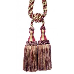 Double Tassel Tieback - Tigers Eye.