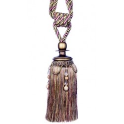 Tassel Tieback with Beads - Carnival