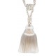 Large Tassel Tieback - White Dove