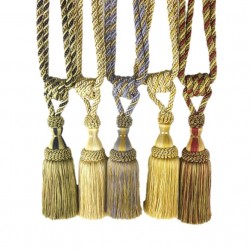 Single Tassel Tieback - 7 colours