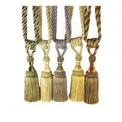 Single Tassel Tieback - 6 colours