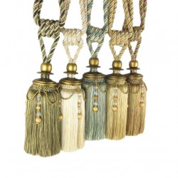 Single Tassel Tieback - 7 colours