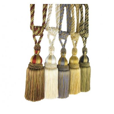 Large Tassel Tieback - 9 colours