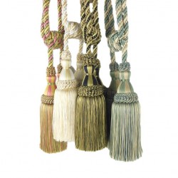 Double Tassel Tieback - 8 colours