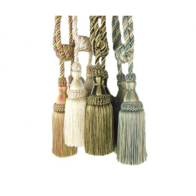 Double Tassel Tieback - 8 colours