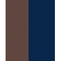 Blue & Brown