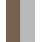 Silver & Brown