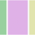 Green, Purple & Beige