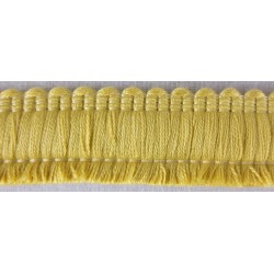 Cotton Brush Fringe - Gold