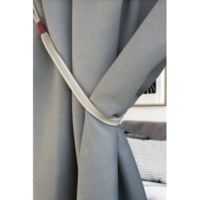 Cotton Multi Strand Tieback - Pewter