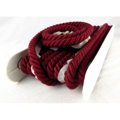 Cottonfields Flanged Cord Burgandy