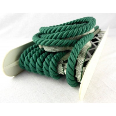 Cottonfields Flanged Cord Green