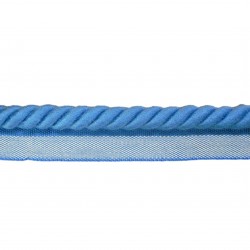 Cotton Flanged Cord 10mm - 5 Colours   
