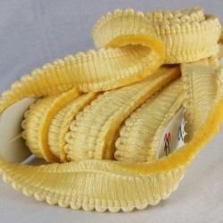 Cotton Brush Fringe  - Yellow