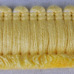 Cottonfields Brush Fringe Yellow