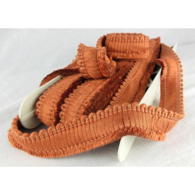 Cottonfields Brush Fringe Terracotta