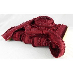 Cotton Brush Fringe - Burgandy