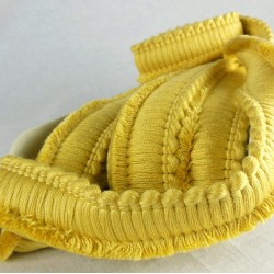 Cotton Brush Fringe - Gold