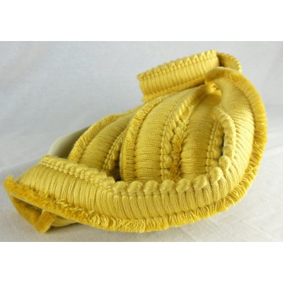 Cotton Brush Fringe - Gold