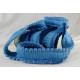 Cotton Brush Fringe - Blue