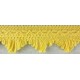 Cottonfields Scallop Fringe - Yellow