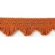 Cottonfields Scallop Fringe - Terracotta