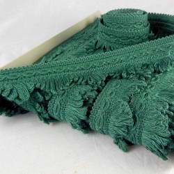 Cottonfields Scallop Fringe - Green