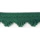 Cottonfields Scallop Fringe - Green