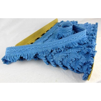 Cottonfields Scallop Fringe - Blue