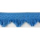 Cottonfields Scallop Fringe - Blue