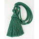 Cottonfields Single Tassel Tieback Brunswick Green