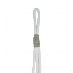 Cotton Multi Strand Tieback - White