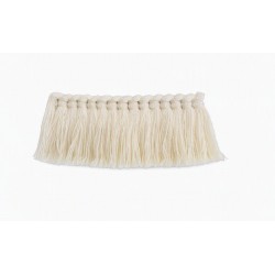 Natural 100% Cotton Brush Fringe