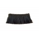 Black 100% Cotton Brush Fringe