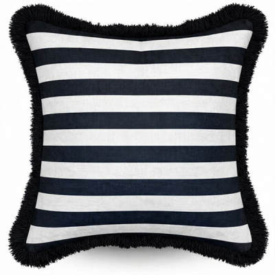 Black 100% Cotton Brush Fringe