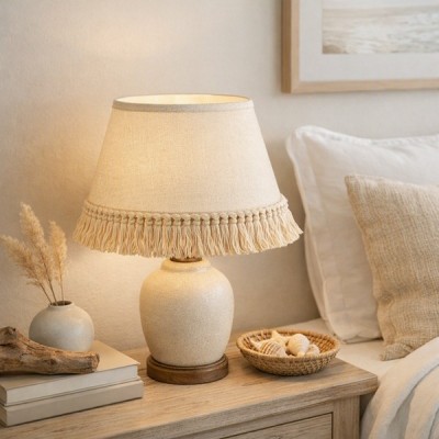 Cream 100% Cotton Brush Fringe