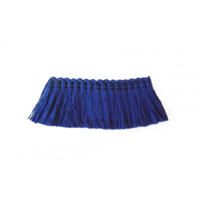 Navy 100% Cotton Brush Fringe