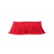 Scarlett Red 100% Cotton Brush Fringe