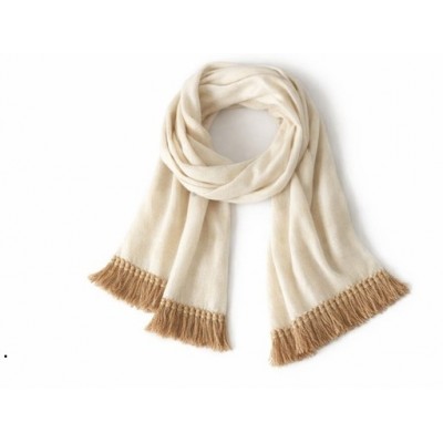 Tan 100% Cotton Brush Fringe