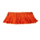 Tangerine 100% Cotton Brush Fringe