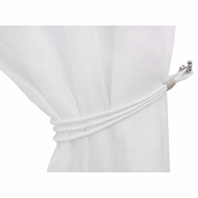 Cotton Multi Strand Tieback - White