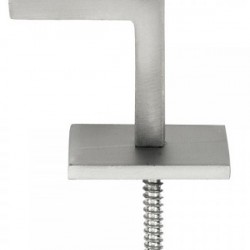 Tieback Hook Nickel Matt - 35MM