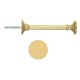 Curtain or Swag Holdback Brass - Disc 28mm