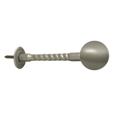 Stem & Ball Curtain Holdback - Champagne