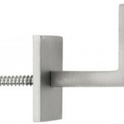 Tieback Hook Nickel Matt - 35MM