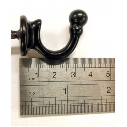 Tieback  Hook Chrome - 30MM