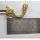 Tieback  Hook Brass - 40MM