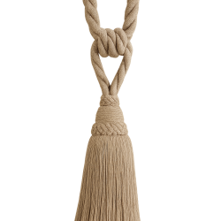 Curtain Tassel Tieback - Linen