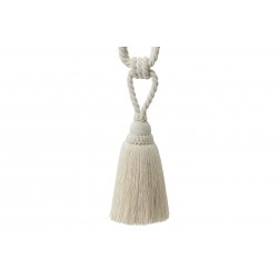 Curtain Tassel Tieback - Natural Cotton